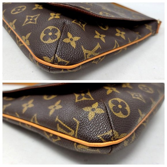 Louis Vuitton Salsa Musette Monogram Canvas Small Shoulder Bag Authentic Vintage - Picture 8 of 13